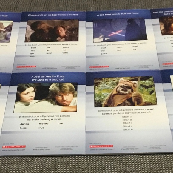 Star Wars Phonics Book lot of 8 - Picture 3 of 12